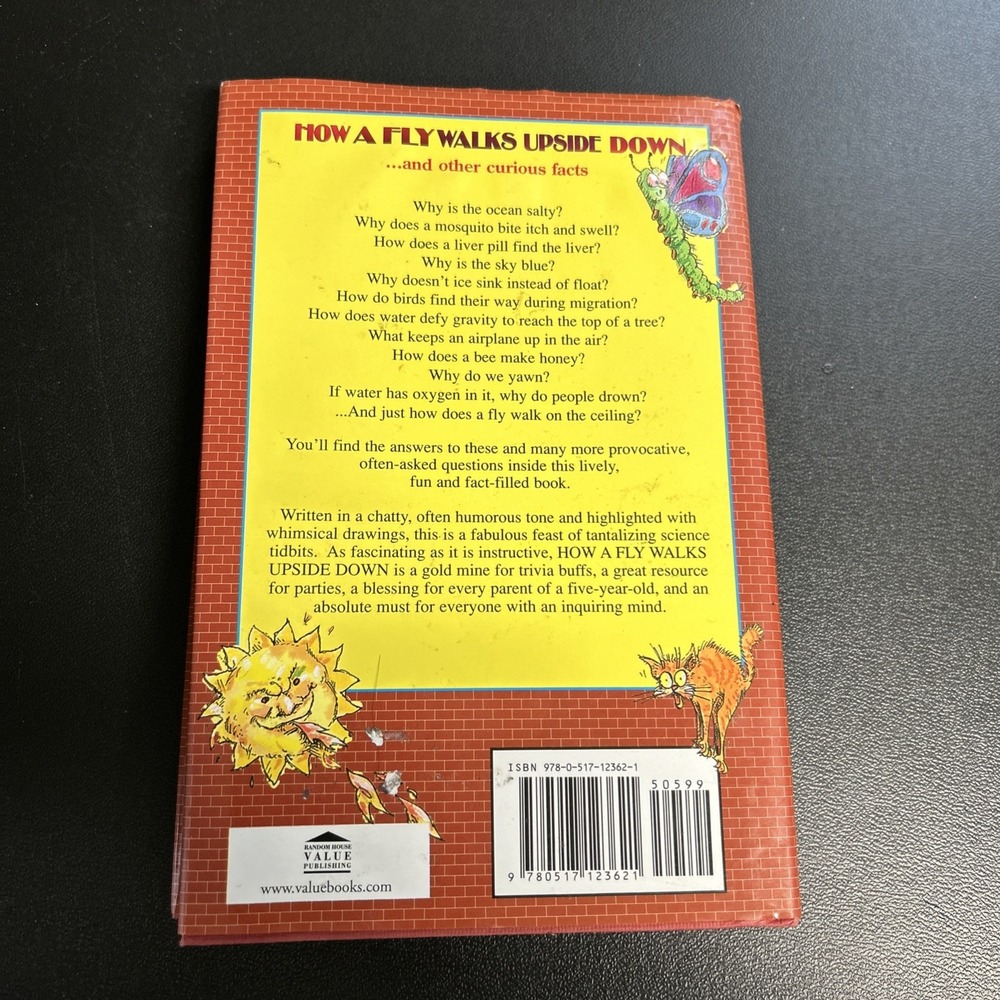 How A Fly Walks Upside Down Book ~ Martin M Goldwyn Funny Facts paperback book‎ - Picture 2 of 7